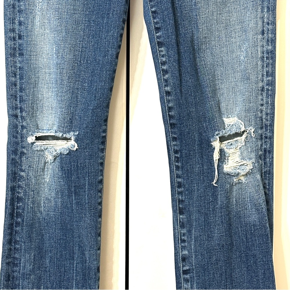 Citizens Of Humanity Distressed Skinny Jeans Size 27 Stretch Fit - Picture 7 of 10